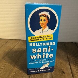 Vintage Hollywood Sani-White Shoe Cleaner
